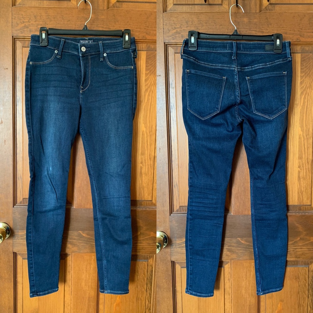 mid rise jean legging